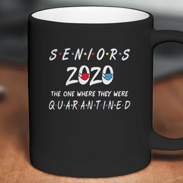 Seniors 2020 The One Where They Were Quarantined Social Distancing Graduation Gift | Womens Graphic Coffee Mug