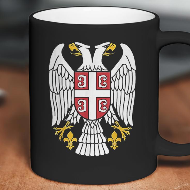 Serbian Eagle Srpski Grb Emblem Serbia Double-Headed Eagle Coffee Mug