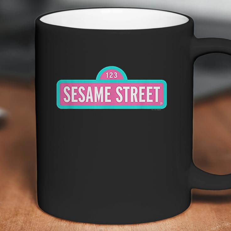 Sesame Street Pink Coffee Mug