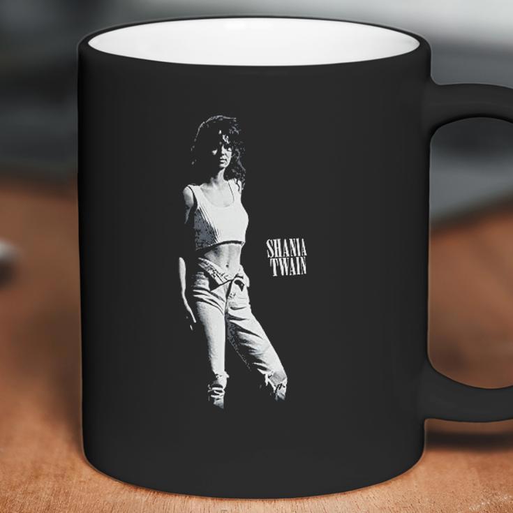 Shania Twain Black & White Coffee Mug