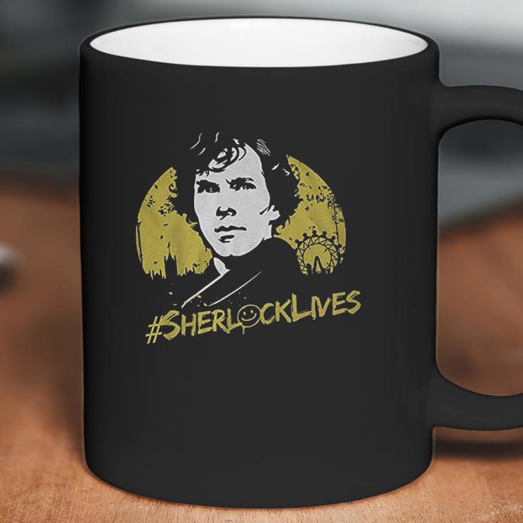 Sherlocklives Benedict Cumberbatch Nerd Coffee Mug