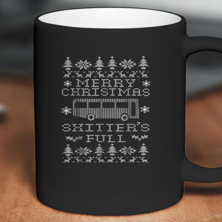 Shitters Full Christmas Camping Coffee Mug