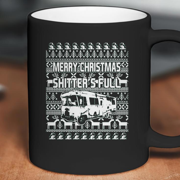 Shitters Full Ugly Christmas Vacation Coffee Mug