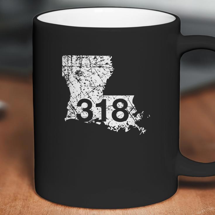 Shreveport Ruston Tallulah Area Code 318 Louisiana Coffee Mug