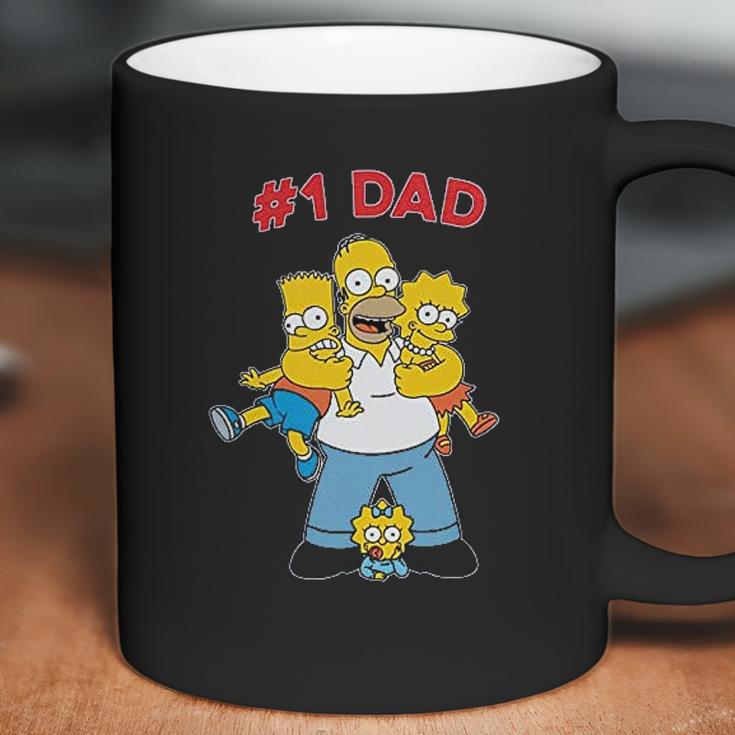 The Simpsons Cuddle Number One Dad Coffee Mug