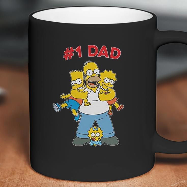 The Simpsons Cuddle Number One Dad Mens Coffee Mug