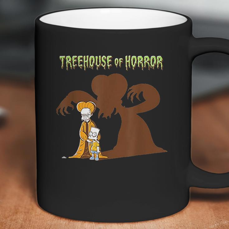 The Simpsons Treehouse Of Horror Dracula Burns And Bart Coffee Mug