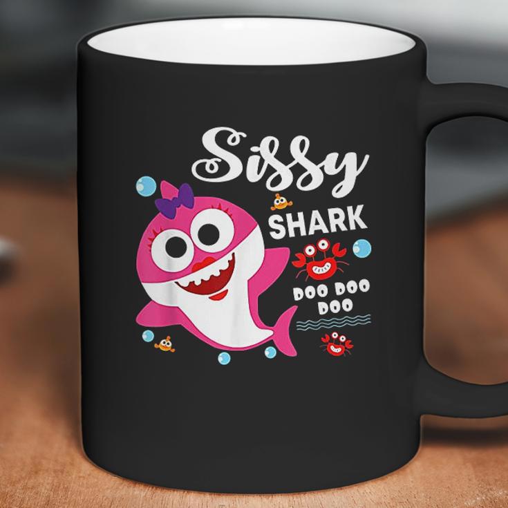 Sissy Shark Doo Doo Doo Matching Family Shark Coffee Mug