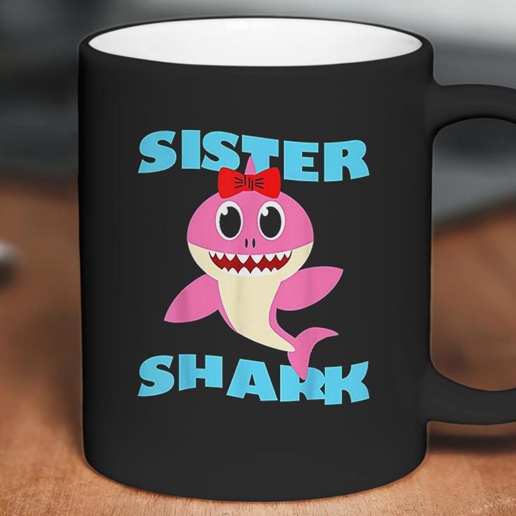 Sister Shark Baby Shark Birthday Coffee Mug