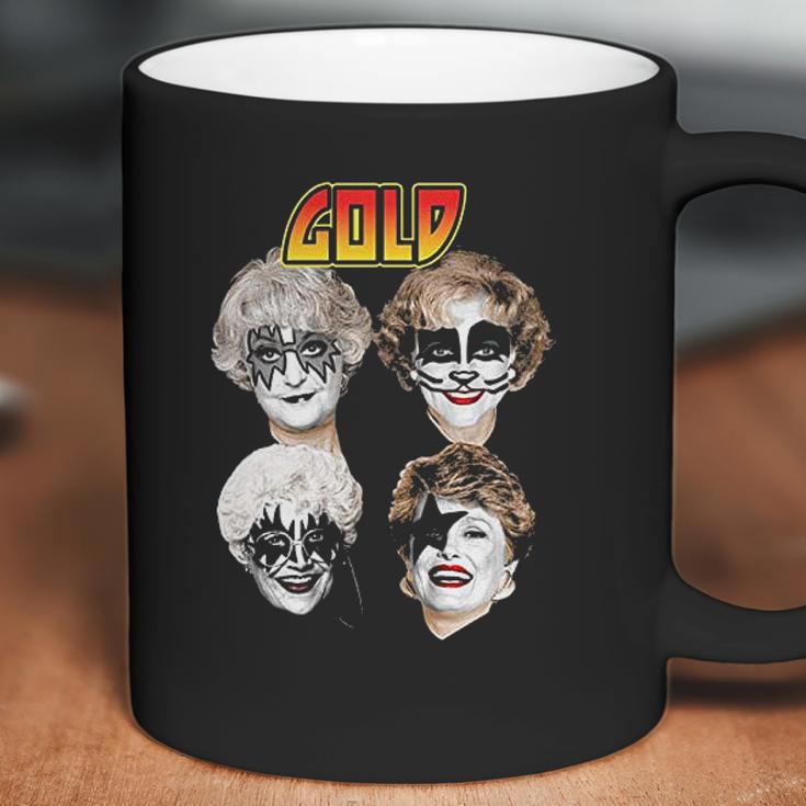 Sitcom Kiss Golden Girls Rock Music Parody Funny Mashup Serie Tv Funny Coffee Mug