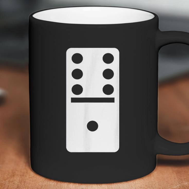 Six One Dominoes Halloween Costume Domino Game Coffee Mug