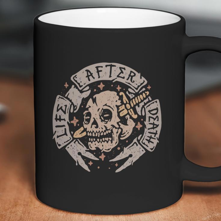 Skull And The Dagger Blade Old Stamp Coffee Mug