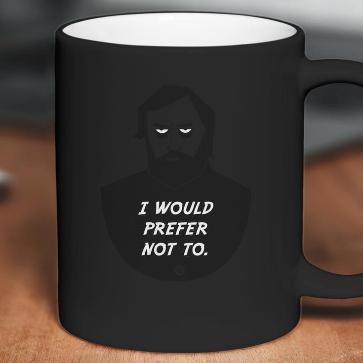 Slavoj Zizek - I Would Prefer Not To Coffee Mug