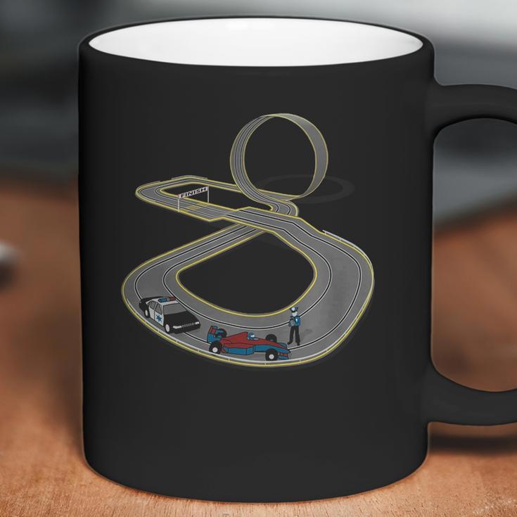 Slots Infringement Cars Humour Cool Racing Retro Slotcar Fun Vector Zomboy Funny Toys Coffee Mug