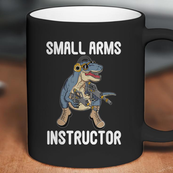 Small Arms Instructor Rex Dinosaur Gun For Firearm Trainer Coffee Mug