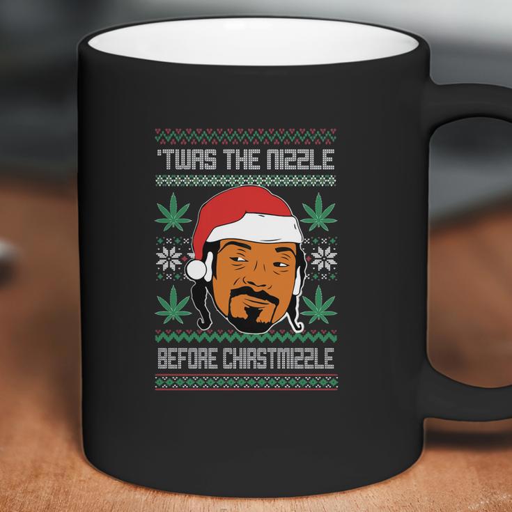 Snoop Dogg Weed Twas The Nizzle Before Christmizzle Ugly Christmas Sweater Coffee Mug