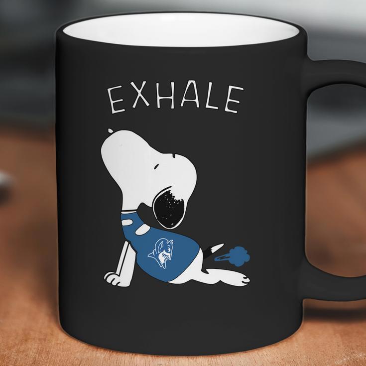 Snoopy Exhale Duke Coffee Mug