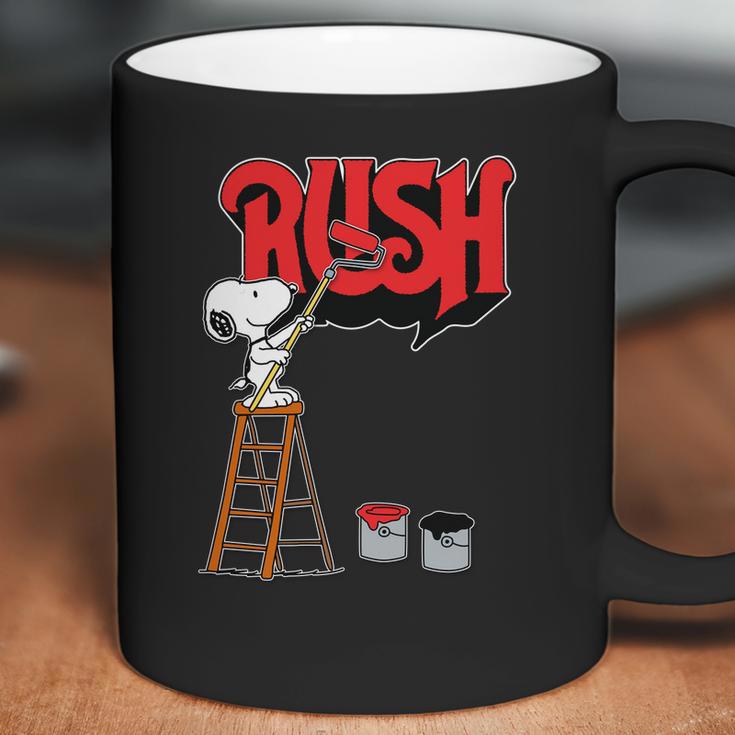 Snoopy Paint Rush Coffee Mug