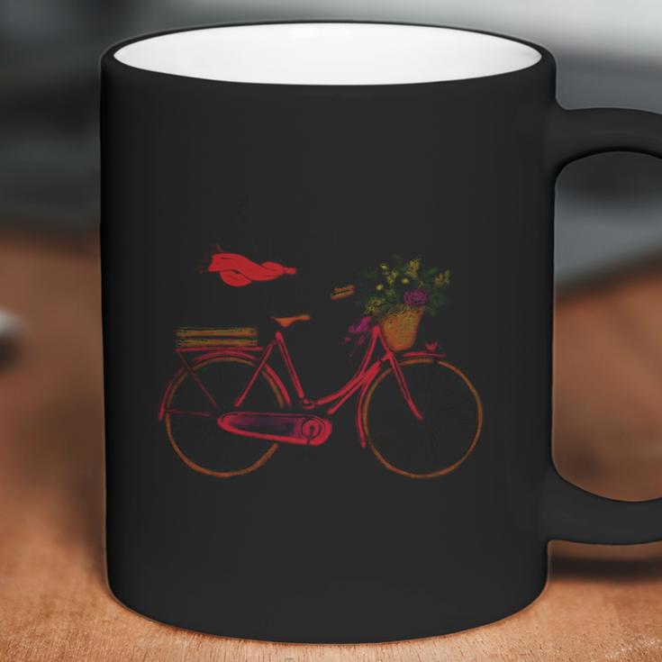 Snoopy Riding Bicycle Coffee Mug