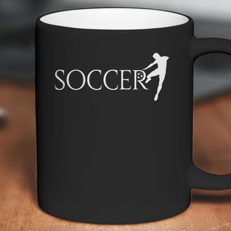 Soccer Player Logo Coffee Mug