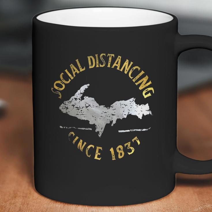 Social Distancing Since 1837 Vintage Coffee Mug