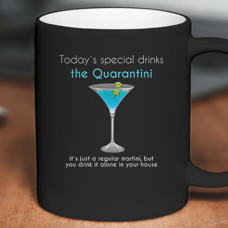 Social Distancing Drink Martini In Quarantini Coffee Mug