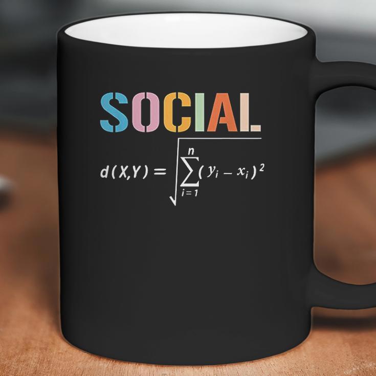 Social Distancing Formula Math Coffee Mug