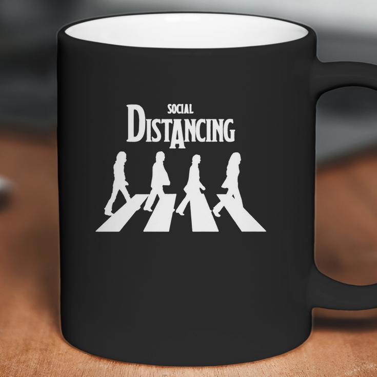 Social Distancing Road The Beatle Coffee Mug