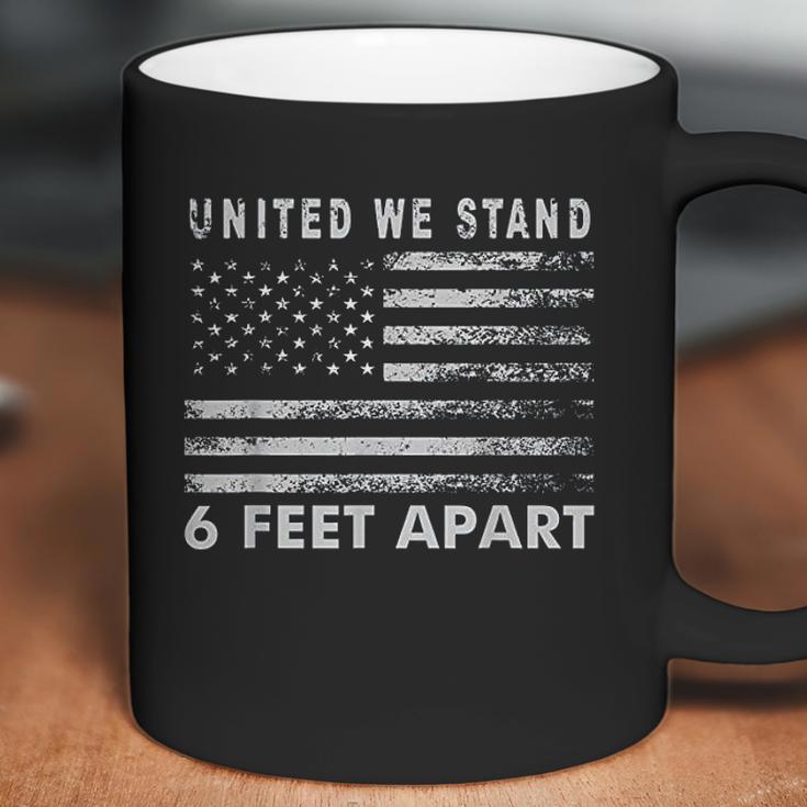 Social Distancing United We Stand 6 Feet Apart Coffee Mug