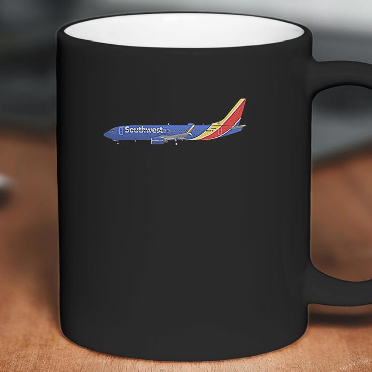 Southwest Airlines Boeing 737 800 Coffee Mug