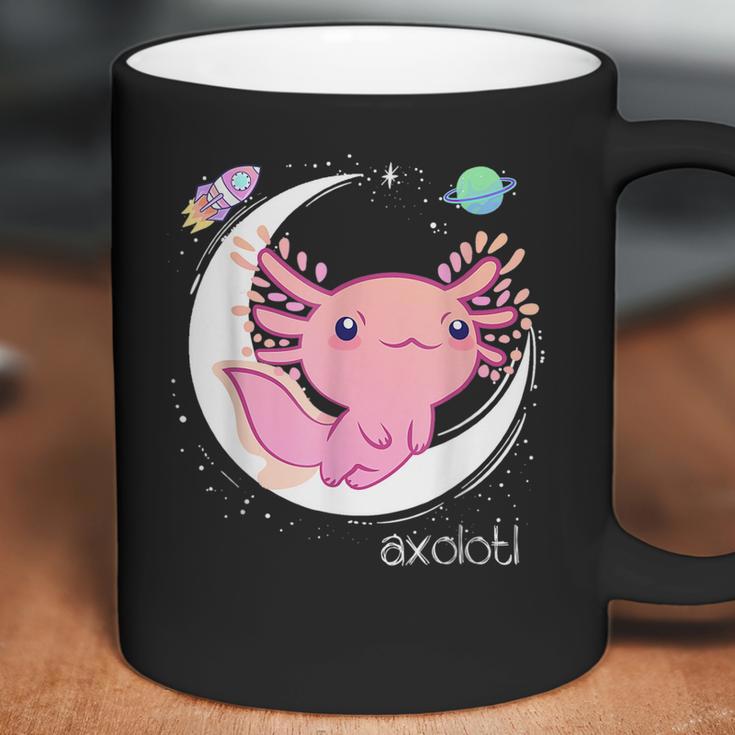 Space Axolotl Kawaii Pastel Goth Japanese Anime Gifts Men Women T-Shirt Graphic Print Casual Unisex Tee Coffee Mug