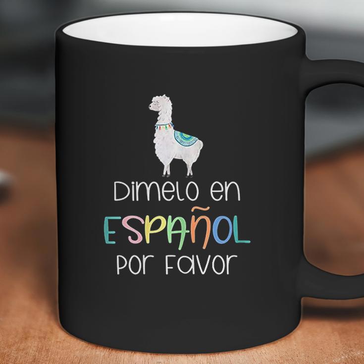 Spanish Teacher Appreciation Gift Playera Llama Maestra Gift Coffee Mug