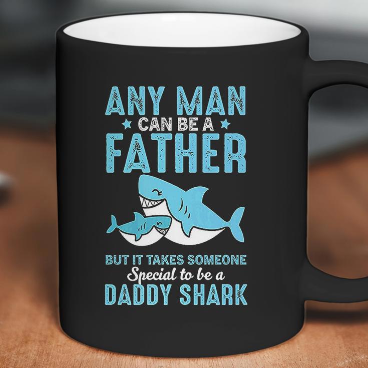 Special To Be A Daddy Shark Gift For Dad Papa Coffee Mug