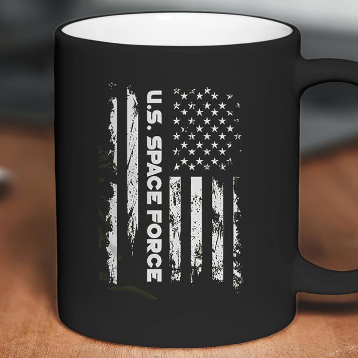 Spiritforged Apparel Us Space Force American Flag Coffee Mug