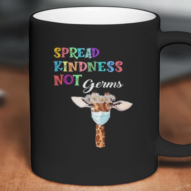 Spread Kindness Not Germs Funny Cute Giraffe Lover Social Distancing Coffee Mug