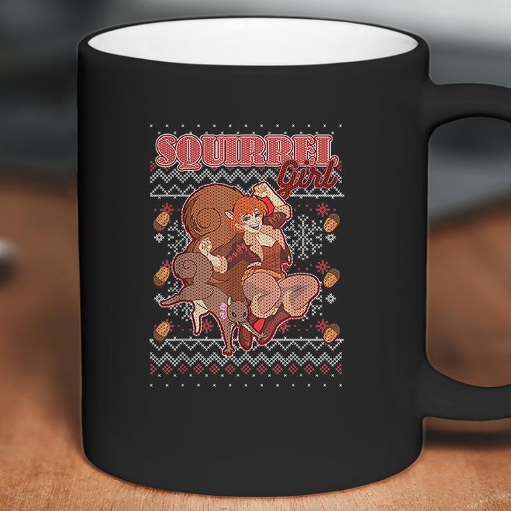 Squirrel Girl Ugly Christmas Graphic Coffee Mug