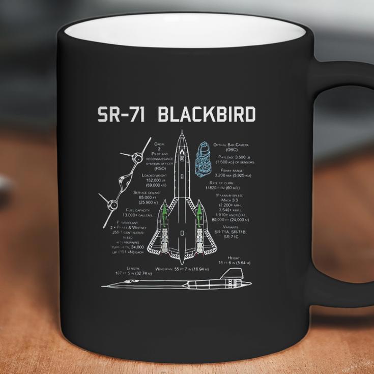 Sr71 Blackbird Specs Coffee Mug