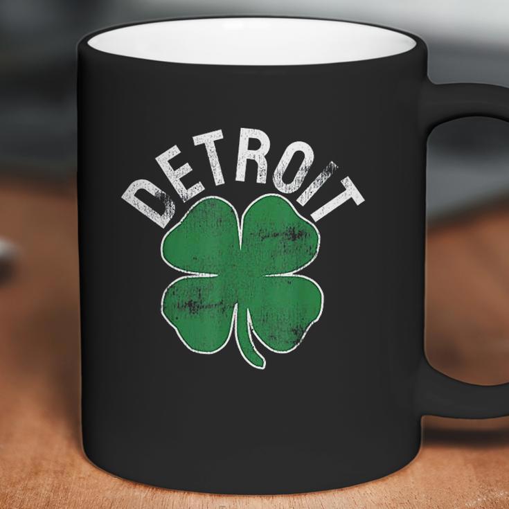 St Patricks Day Shamrock Detroit Michigan Coffee Mug