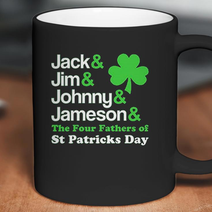 St Patricks Jack Jim Johnny Jameson The Four Fathers Coffee Mug