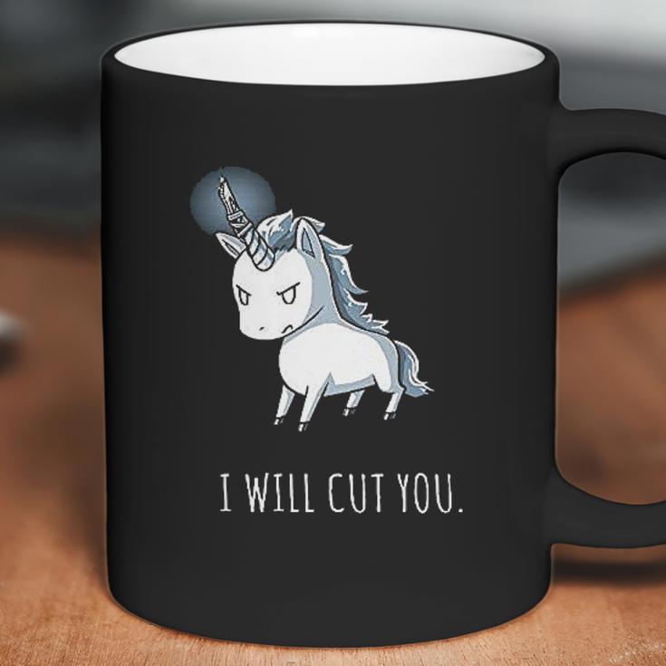 Stabby The Unicorn I Will Cut You Coffee Mug