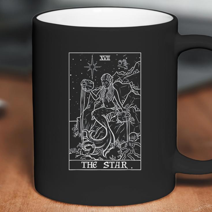 The Star Tarot Card Halloween Mermaid Gothic Witch Horror Coffee Mug