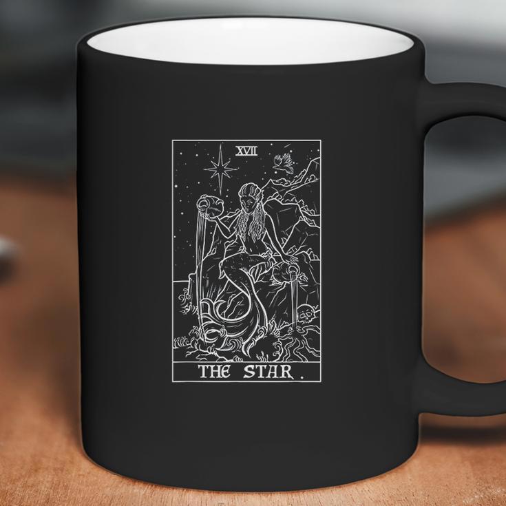 The Star Tarot Card Halloween Mermaid Gothic Witch Horror Coffee Mug