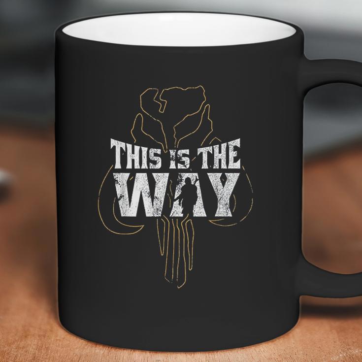 Star Wars The Mandalorian This Is The Way Mythosaur Overlay Coffee Mug