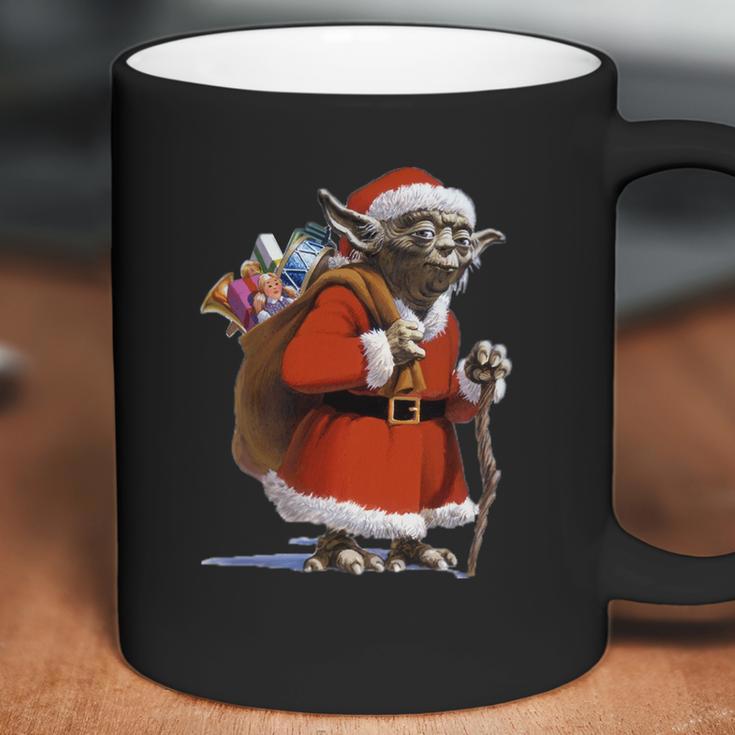 Star Wars Yoda Santa Claus Ugly Faux Coffee Mug