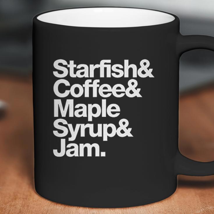 Starfish And Coffee Maple Syrup And Jam Coffee Mug