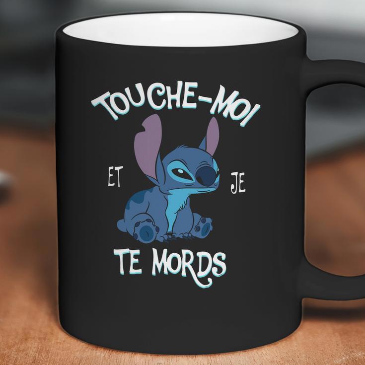 Stitch Touche Moi Et Je Te Mords Coffee Mug