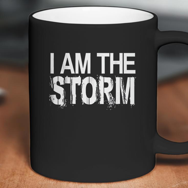 I Am The Storm Devil Whispers Motivational Coffee Mug