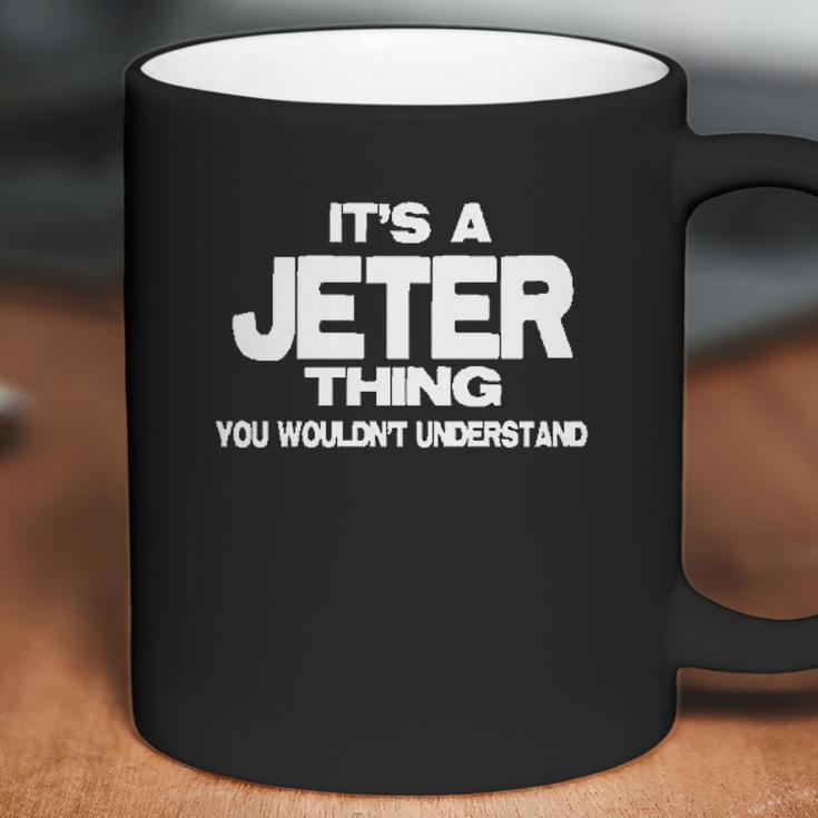 Stuff With Attitude Jeter Thing Navy Coffee Mug