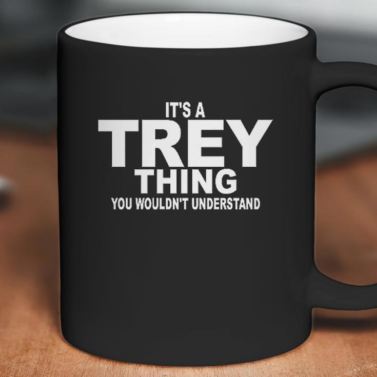 Stuff With Attitude Trey Thing Black Coffee Mug