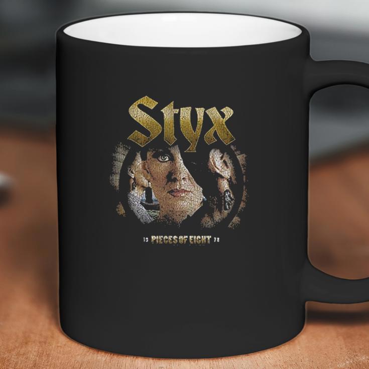 Styx Pieces Of Eight Black Coffee Mug